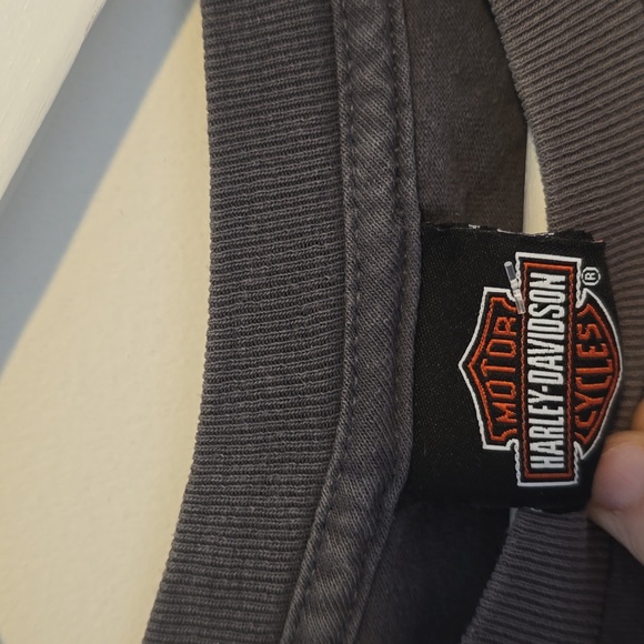 Harley Davidson Gray Graphic T-Shirt - Picture 4 of 6